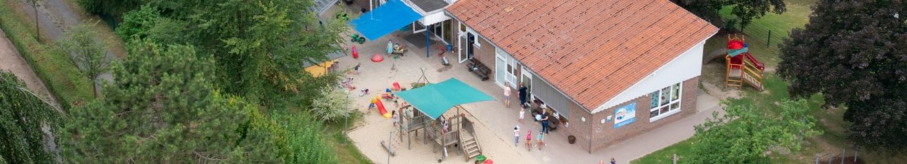 Luftbild des Max und Moritz Kindergarten