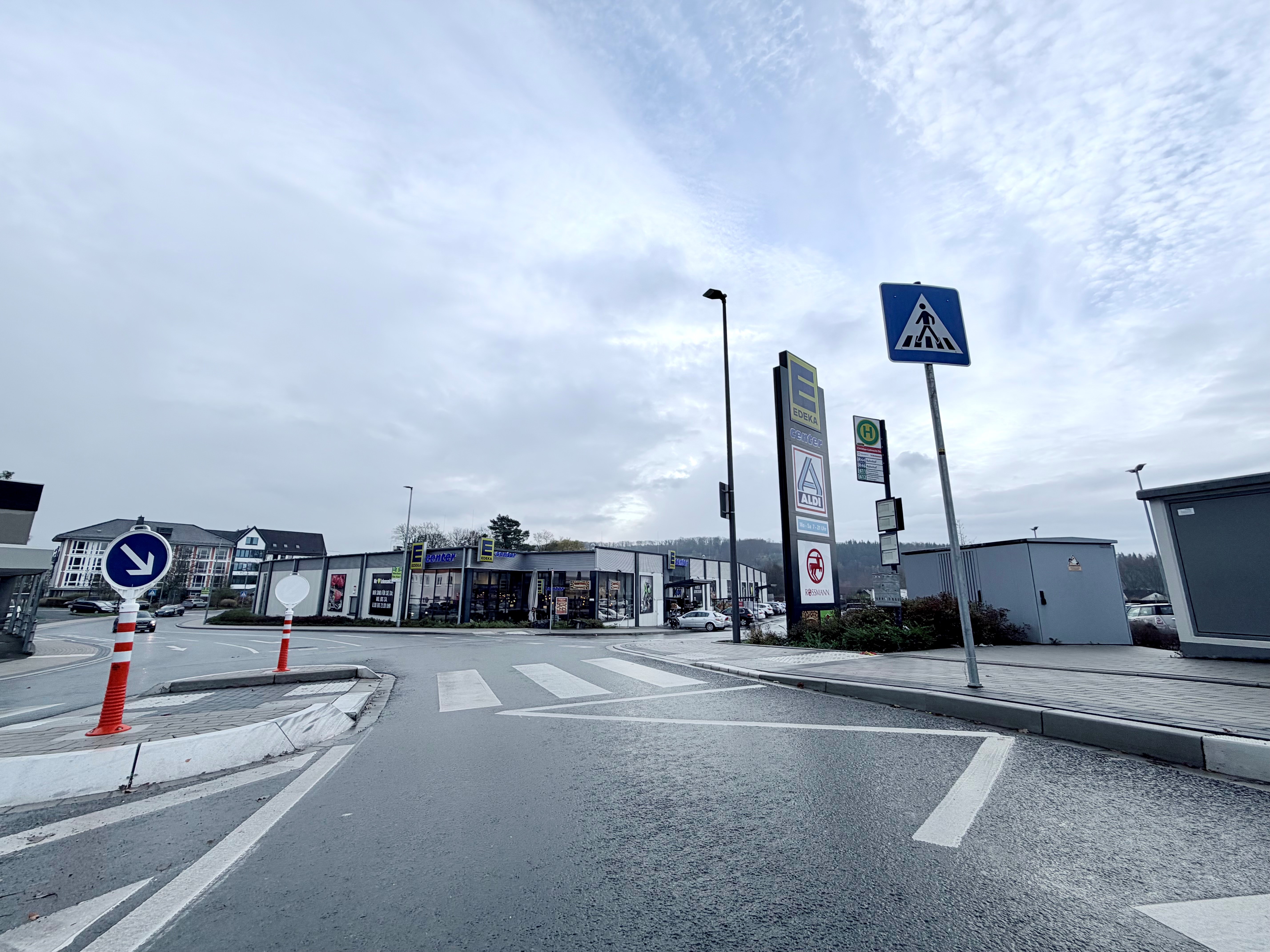 Foto des betroffenen Bereiches der Christian-Liebrecht-Straße