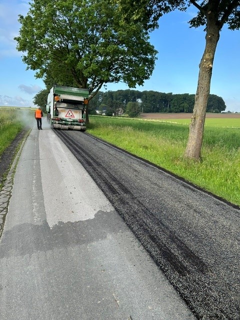 Foto: Gemeinde Wickede (Ruhr) Foto Straßenbaumaßnahme